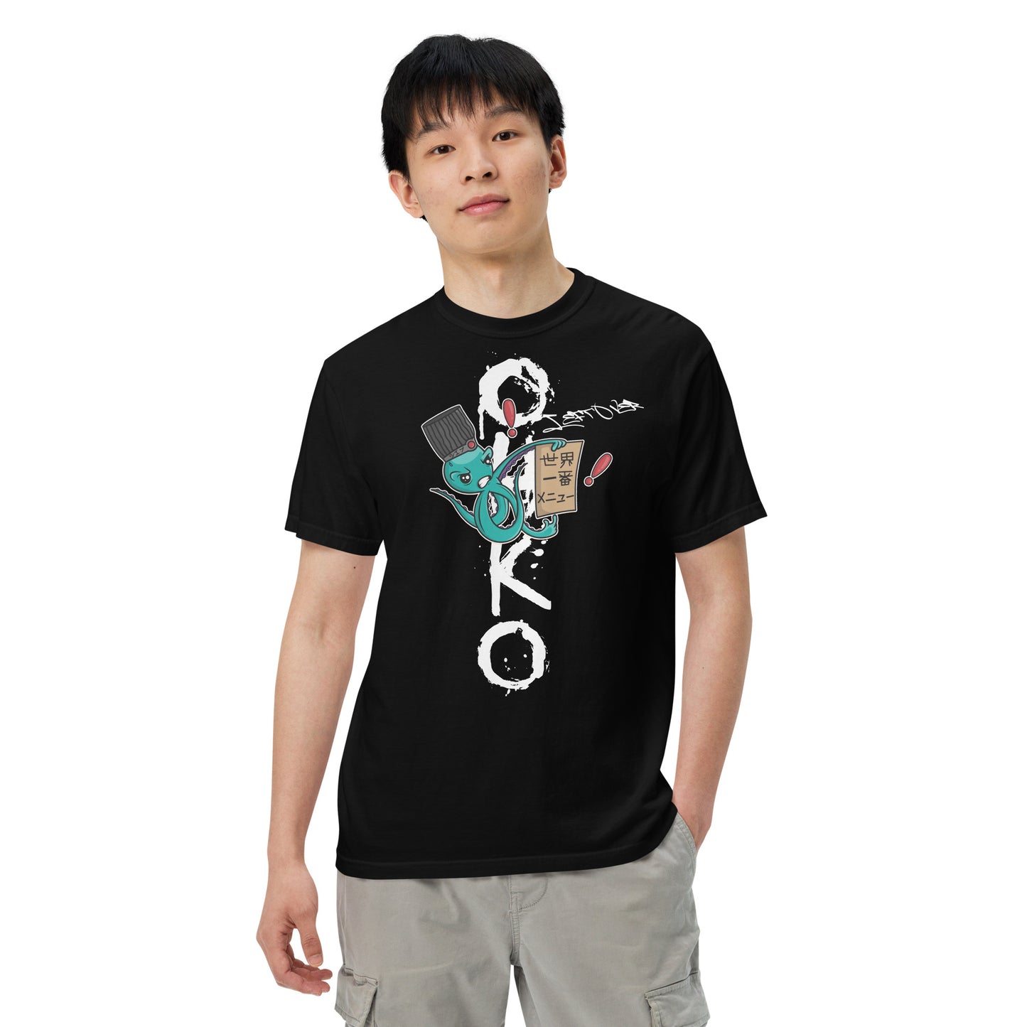 Men’s Chef Octopus Heavyweight T-Shirt