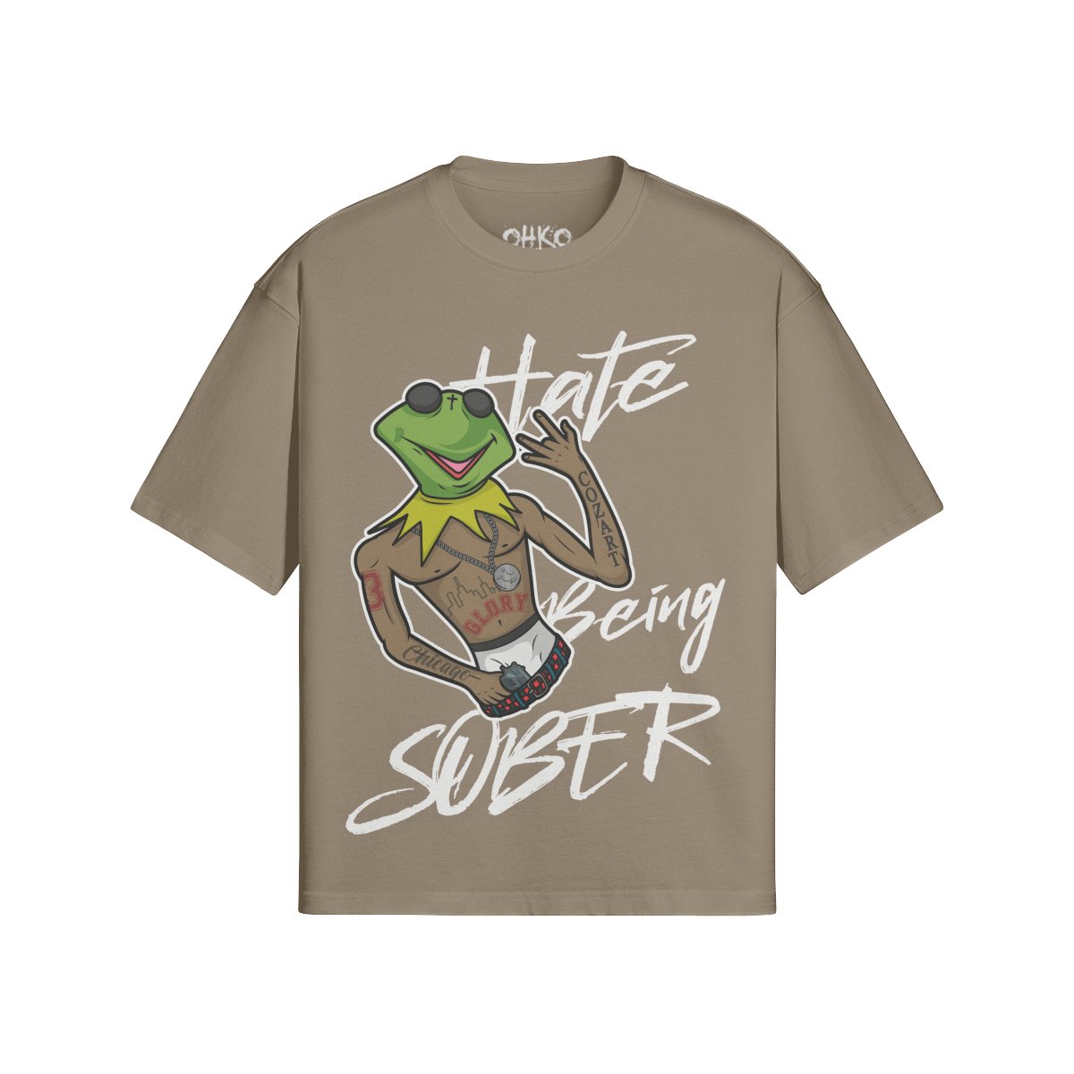 Kermit Heavyweight Streetwear T-Shirt