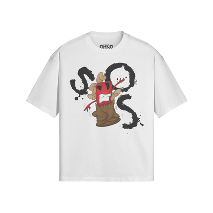 S.O.S Heavyweight Streetwear T-Shirt