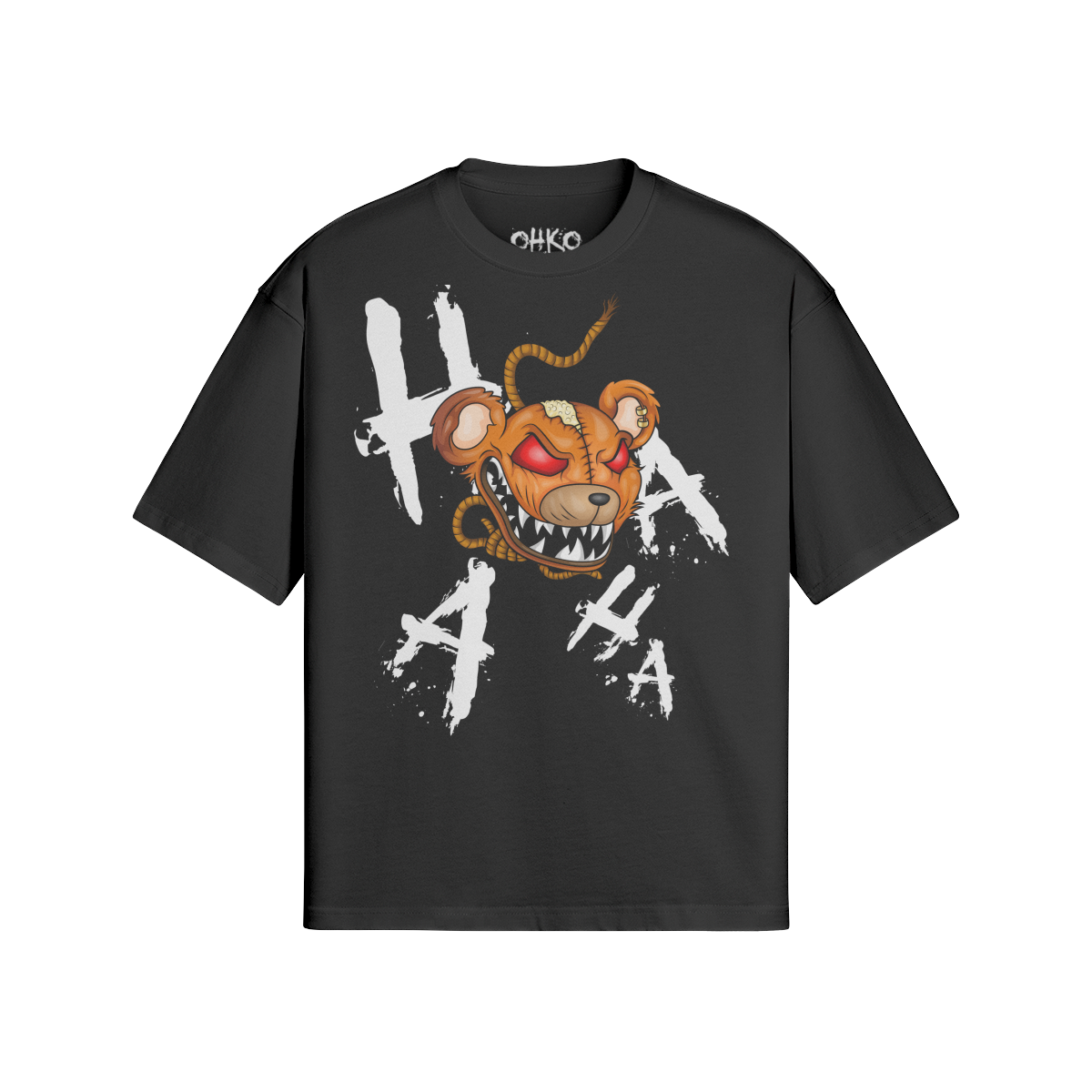 Laughing Bear Heavyweight Streetwear T-Shirt